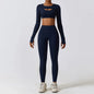 3 Piece Yoga Set Workout Outfits Women Tracksuit Jacket Sport Bra High Waist Leggings Fitness Long Sleeve Gym Zipper Sportswear