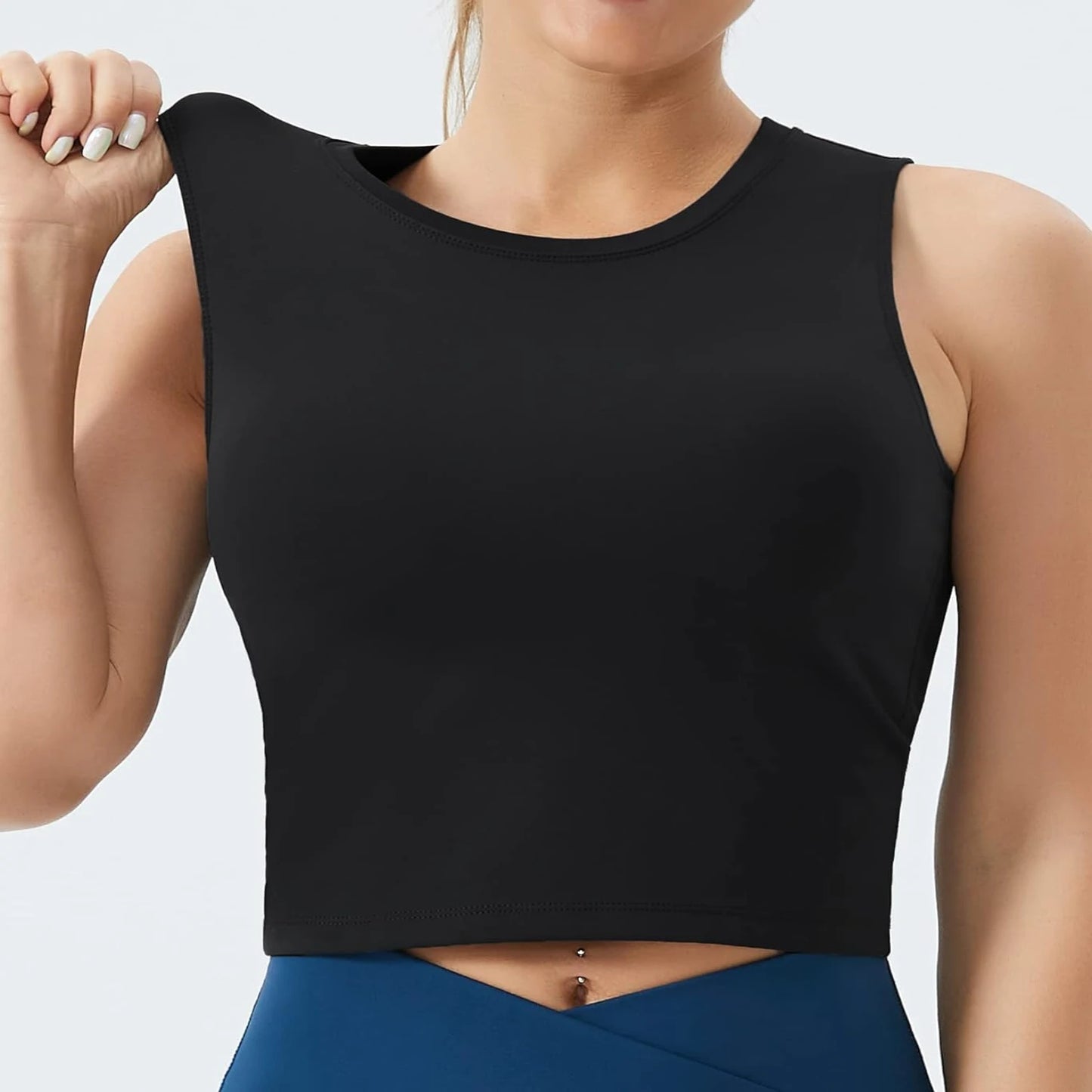 Women's Medium Support Crop Top Sports Bra