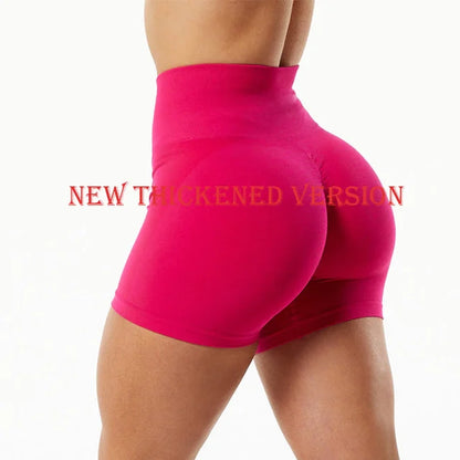 High Waist Amplify Seamless Shorts Women Scrunch Butt Yoga Shorts Push Up Gym Shorts Athletic Booty Workout Short Women Clothing