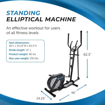 Elliptical Training Machine with Smart Workout App