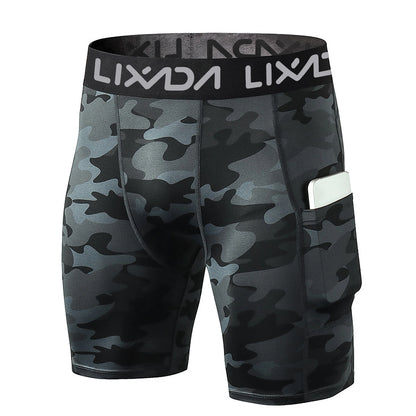 Lixada 3 Pack Men Sports Shorts L Size Active Workout Underwear with Pocket