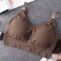 Women Seamless Brassiere Bra Full Cup Breathable Bralette Wire Free Comfort Sleep Bra Running Fitness Top High Quality Sport Top