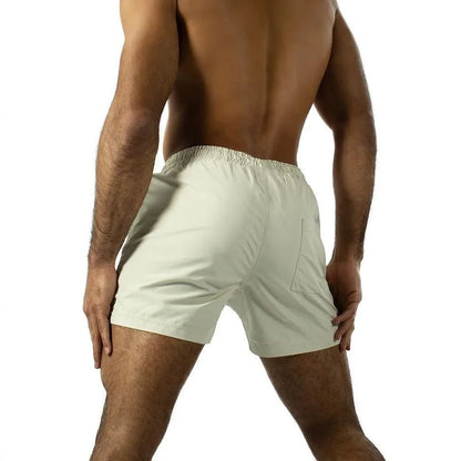 Sports Shorts Men Quick Dry Running Sport Gym Jogging Bottoms Men Fitness Training Side Zipper Shorts Pants Summer Beach Shorts