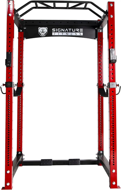 1,000 Pound Capacity 3” x 3” Power Cage Rack Squat Stand