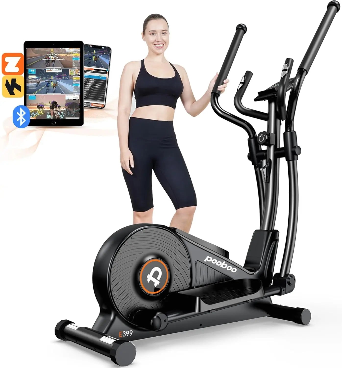 Elliptical Machine 16-Level Resistance  Magnetic Driving System