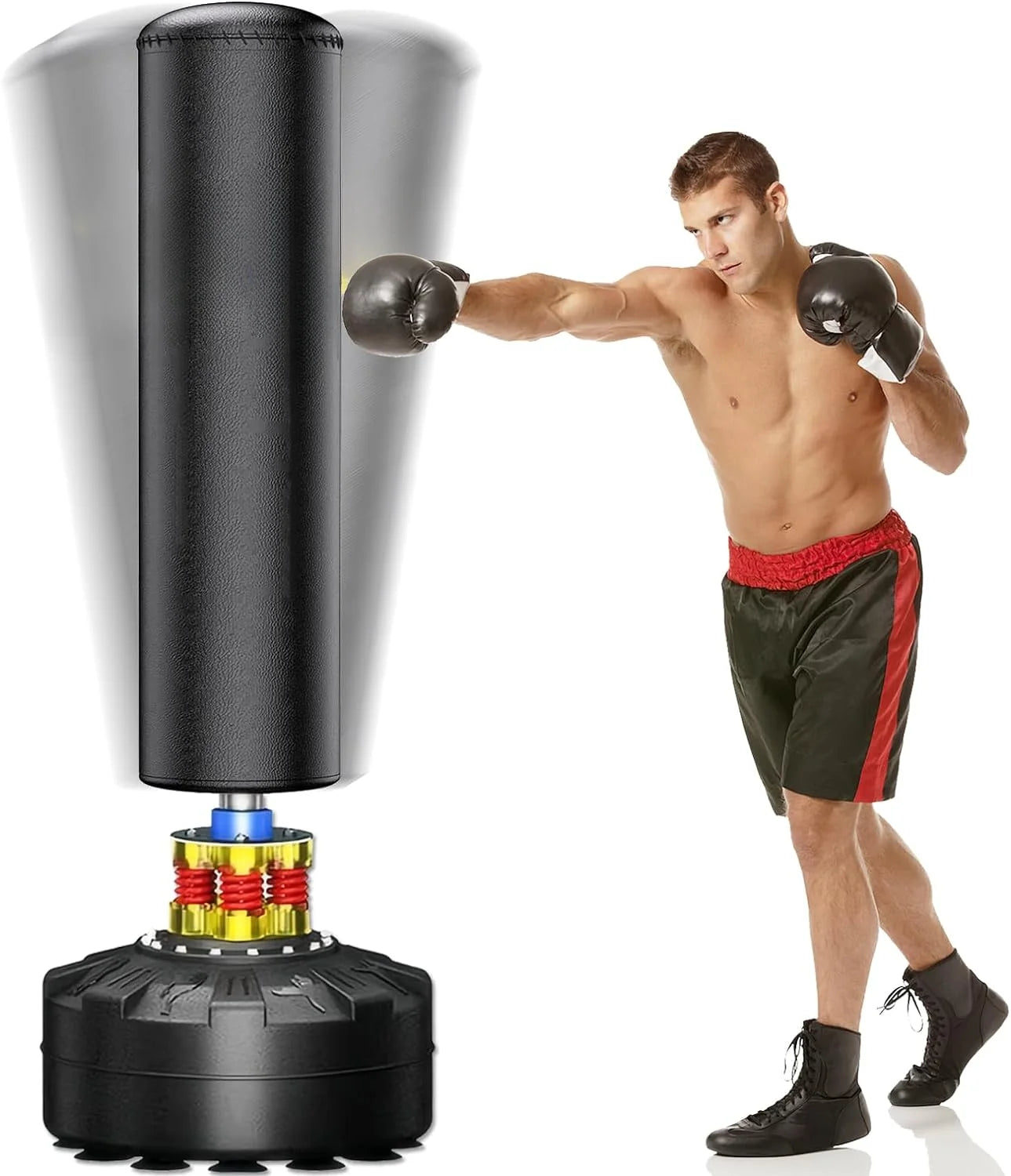 Boxing Bag with Stand Freestanding Heavy Duty