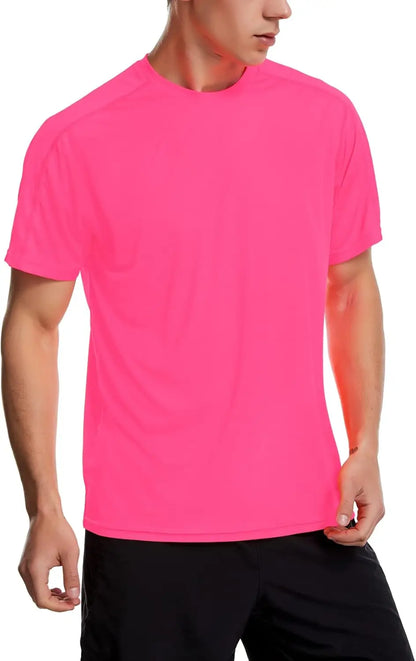 Men's Workout Shirts Lightweight Quick Dry T-Shirts