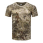 Quick Dry Camouflage T-shirt Men Gym Fitness