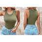 Women s Sleeveless Tank Tops with Padded Cups