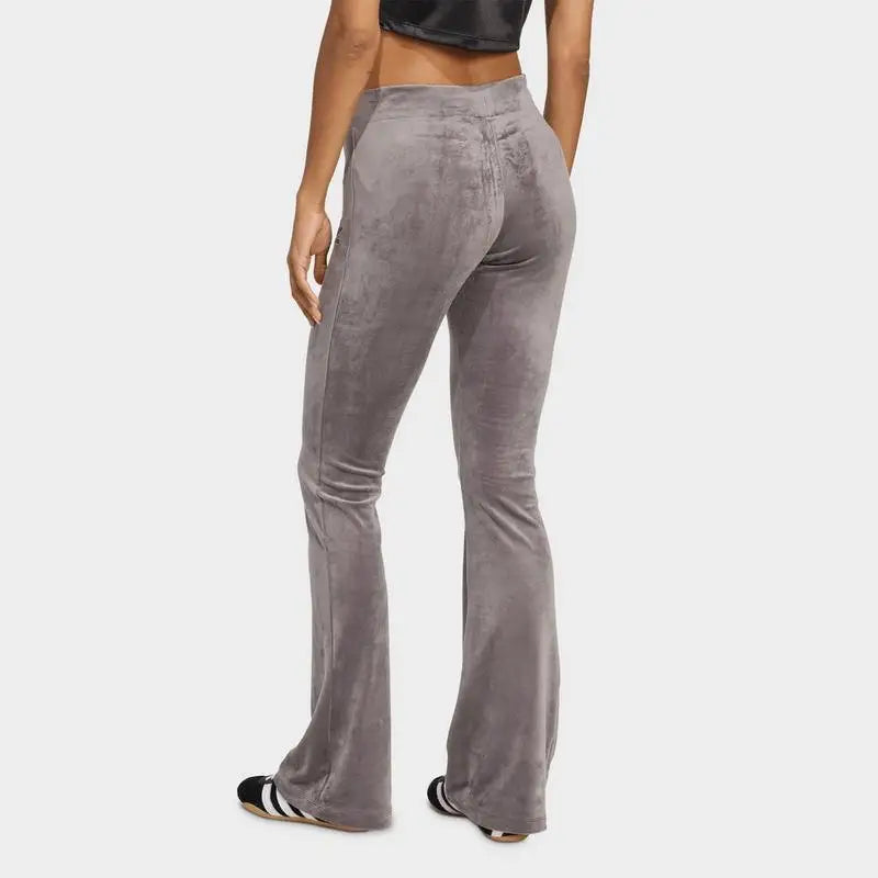 adidas | Women's adidas Originals Essentials Velour Flared Leggings