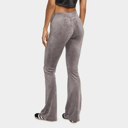 adidas | Women's adidas Originals Essentials Velour Flared Leggings