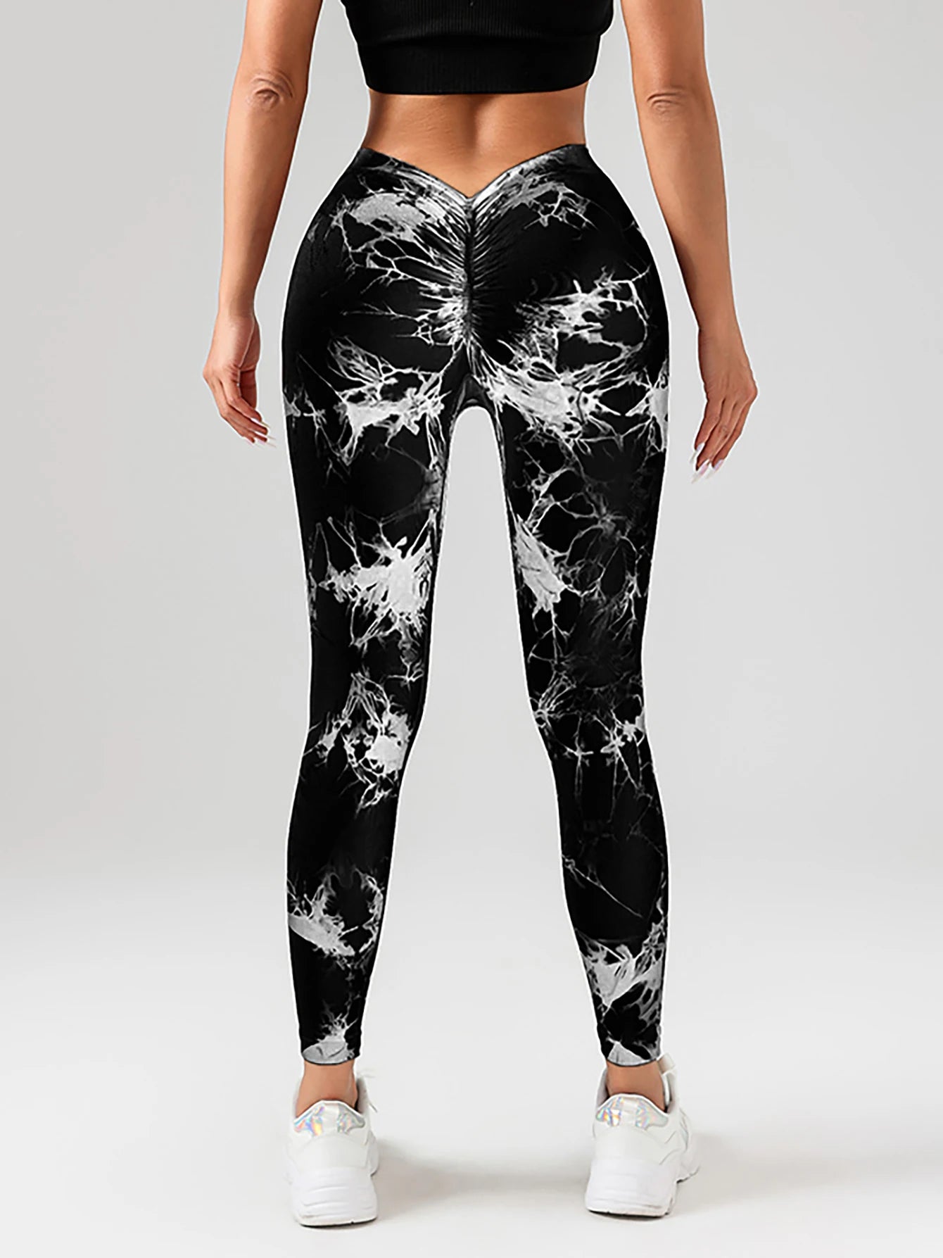 Scrunch Butt Lifting V Back Yoga Pants