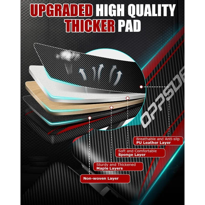 Professional Weight Bench with Leg Extension&Leg Curl&Preacher Curl,Heavy-Duty Adjustable Weight Bench Press Set Incline Decline
