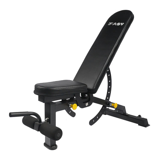 Adjustable Strength Training Bench Press Home Full Body Workout Foldable Weight Benches Multi-functional Fitness Dumbbell Chair