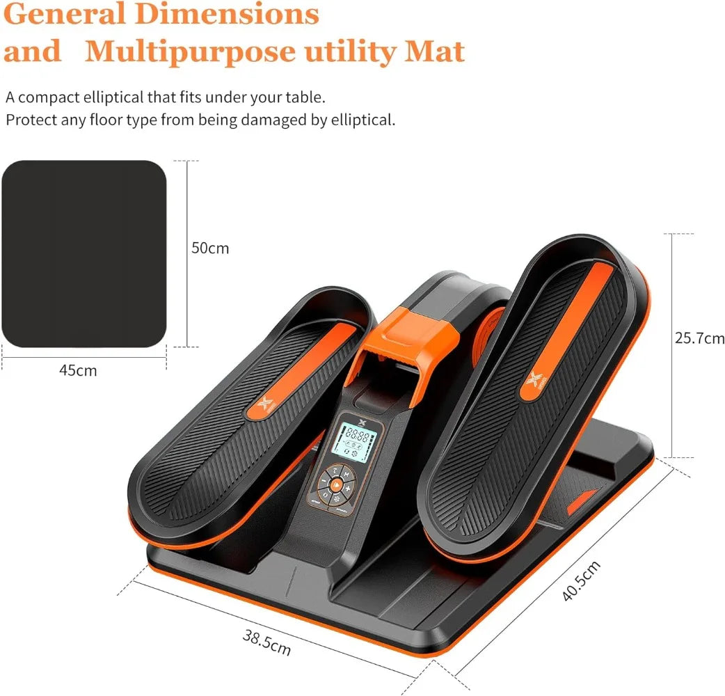 Elliptical Machine with Smart App, Adjustable Resistance