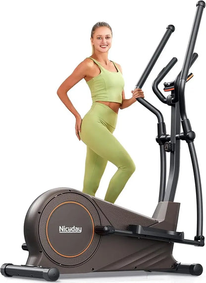 Niceday Elliptical Machine, Elliptical Exercise Machine for Home with Hyper-Quiet Magnetic Driving System