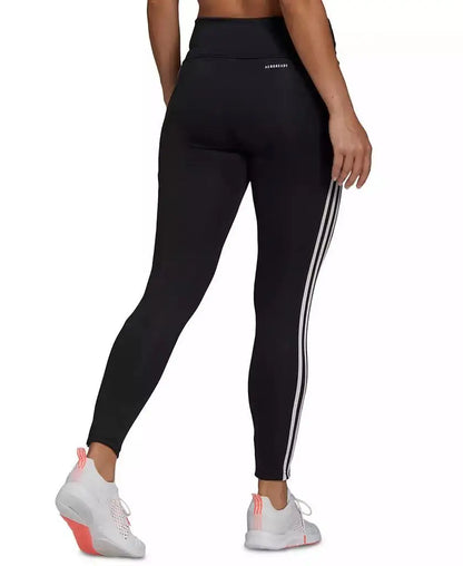 Adidas Women's High-Waist Full-Length Running Tights for Fitness and Running Sportswear