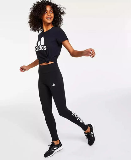 adidas | Women's Linear-Logo Full Length Leggings, XS-
