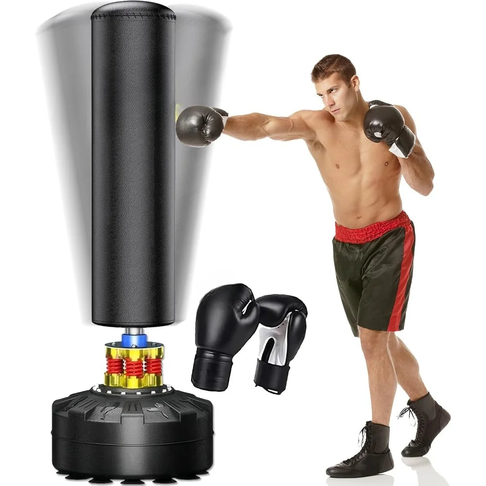 Boxing Bag with Stand Freestanding Heavy Duty