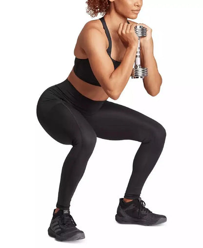 Adidas Women's Optime Full-Length Running Leggings Moisture-Wicking Sportswear for Fitness and Running