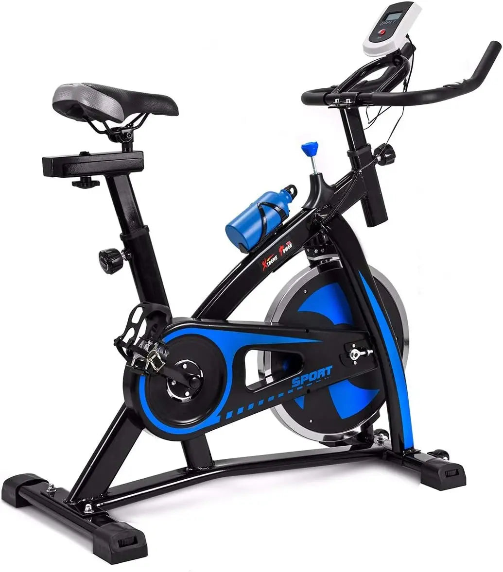 Exercise Bike 22lb Flywheel Stationary Workout Machine