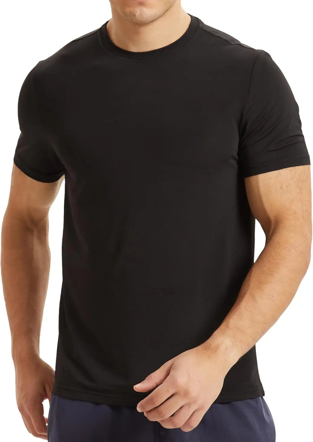 Dry Fit Shirts - Men Lightweight Athletic  Short-sleeve