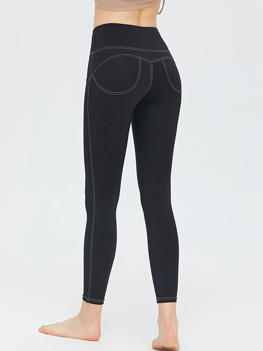 Women s High Waisted Yoga Leggings Tummy Control Workout