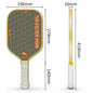 HTPICK Hot pressed Titanium Wire Cloth Pattern Carbon Fiber T700 Pickleball High end Professional Match Racer Pickleb