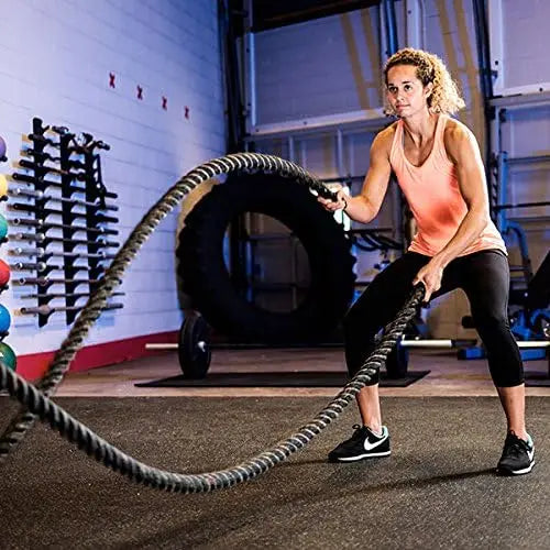 Fitness Training Battle Rope - Heavy Weighted