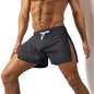 Sports Shorts Men Quick Dry Running Sport Gym Jogging Bottoms Men Fitness Training Side Zipper Shorts Pants Summer Beach Shorts