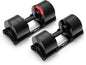 Adjustable Dumbbells Pair 5-80 lbs:the Adjustable Dumbbell Set to Replace 16 Sets of Dumbbells.80lb and Free Weights to Home Gym