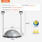 Half Exercise Ball Trainer 23 inch Balance Ball