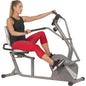 Magnetic Recumbent Bike w/Adjustable Wide Cushion Seat