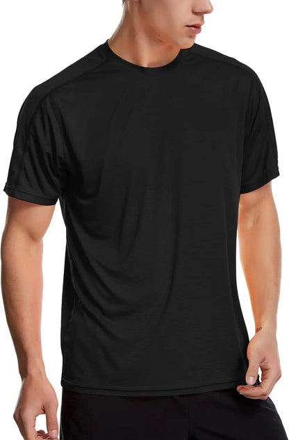 Men's Workout Shirts Lightweight Quick Dry T-Shirts