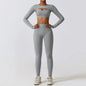 3 Piece Yoga Set Workout Outfits Women Tracksuit Jacket Sport Bra High Waist Leggings Fitness Long Sleeve Gym Zipper Sportswear