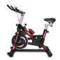 Indoor Exercise Bike Cycling Bike with Comfortable Seat Cushion Yellow+White