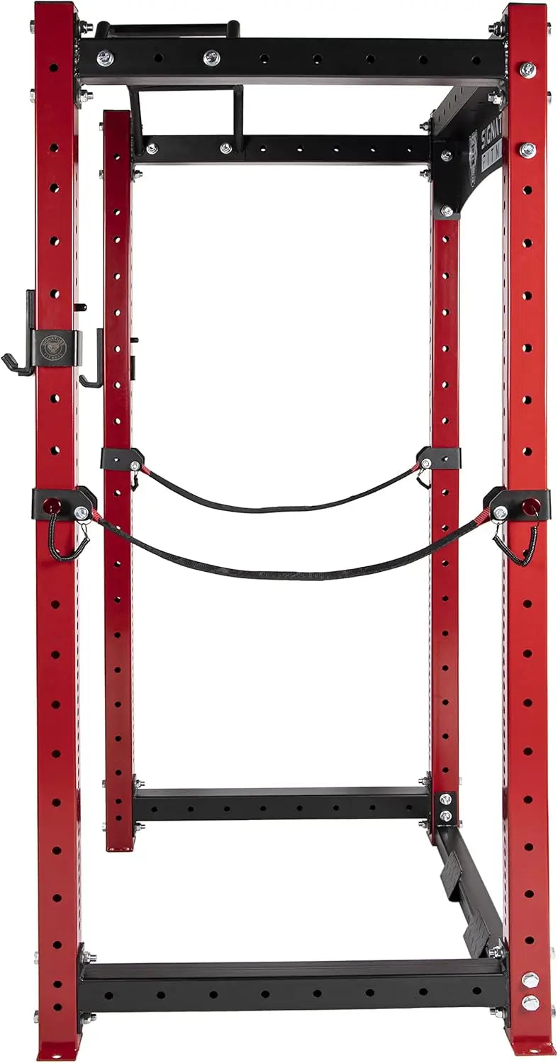 1,000 Pound Capacity 3” x 3” Power Cage Rack Squat Stand