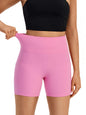 Women's S High Waist Shorts with Pocket Gym Yoga Exercise Running Spandex Riding Tights Sweat-Absorbent Breathable Summer Fashion