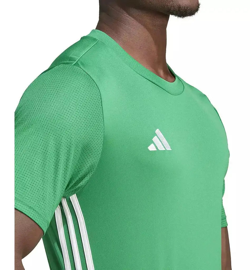 Adidas Men's Slim Fit round Neck Running T-Shirt Short Sleeve Sportswear in Black White Blue