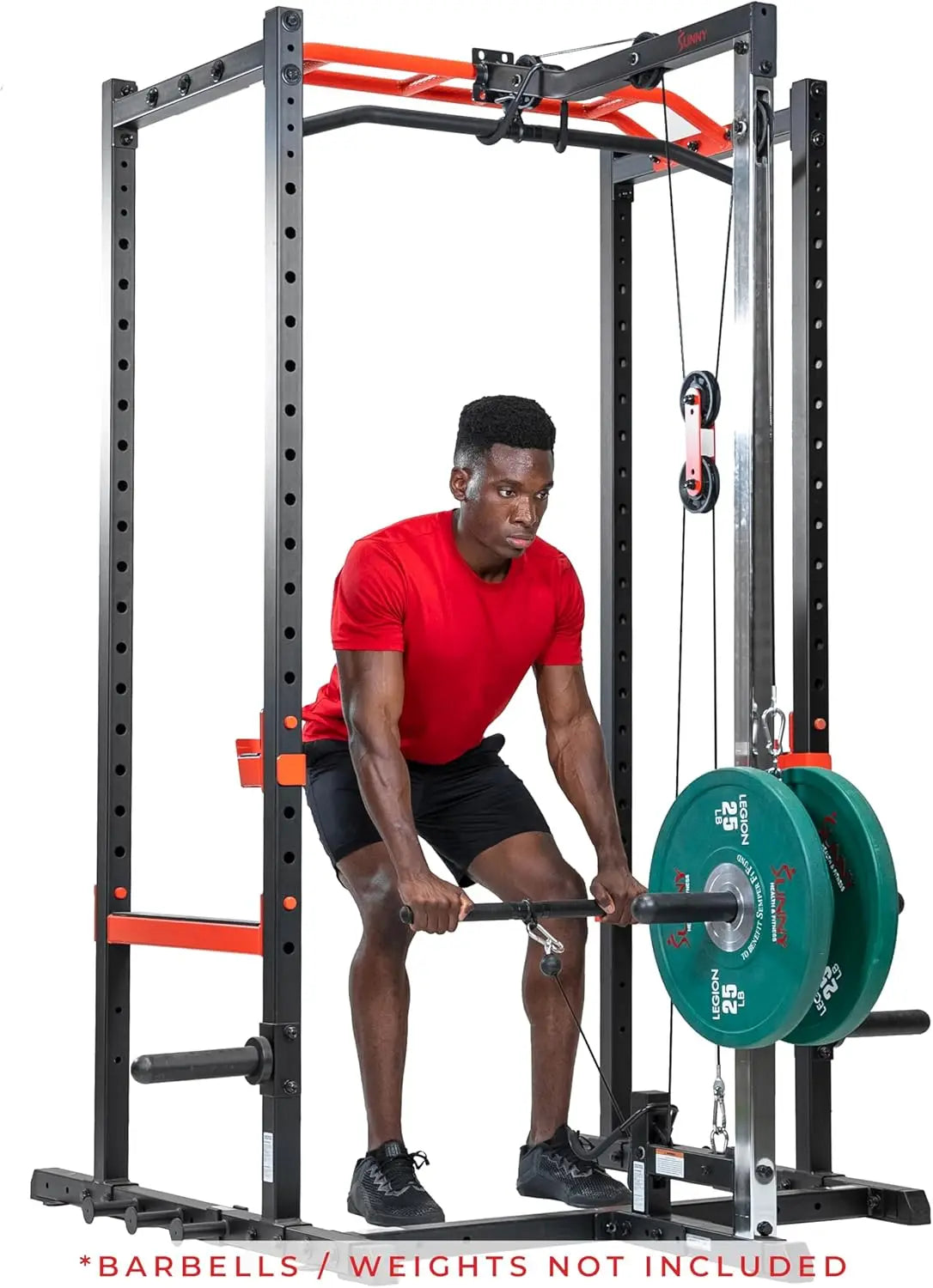 Squat Stand Power Rack with Pull Up