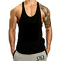 Summer Running Vest Men Gym Tank Top Sleeveless Singlet Sport Gym t Shirts Cotton Bodybuilding Top Fitness Vest Man Sportswear