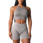 Womens Seamless Sports Bra Sleeveless Yoga Workout