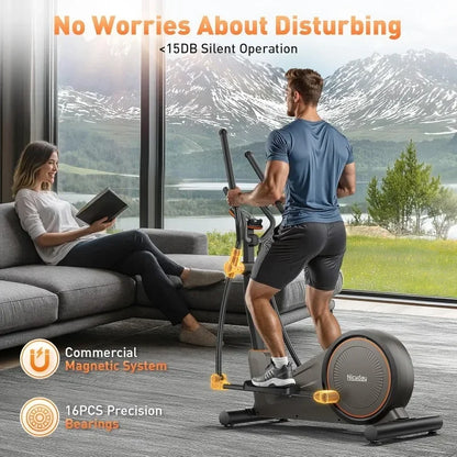 Niceday Elliptical Machine, Elliptical Exercise Machine for Home with Hyper-Quiet Magnetic Driving System