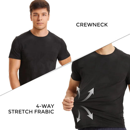 Dry Fit Shirts - Men Lightweight Athletic  Short-sleeve