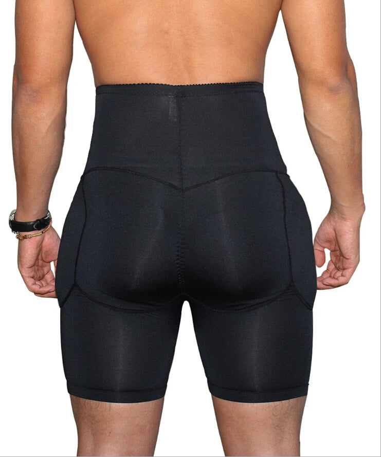 Men s Seamless Compression Boxer Briefs Shapewear