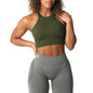 Womens Seamless Sports Bra Sleeveless Yoga Workout