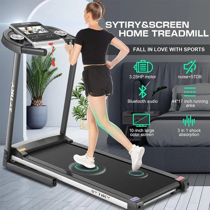 Treadmill / Touch Screen, 3.25HP Treadmills with TV WiFi,