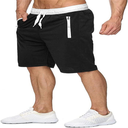 Mens fashionable, versatile, and comfortable athletic shorts.