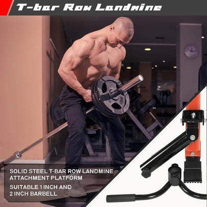 RitFit Power Cage with Optional LAT PullDown/Cable Crossover/Smith Machine System, 1000LB Squat Rack for Home & Garage Gym