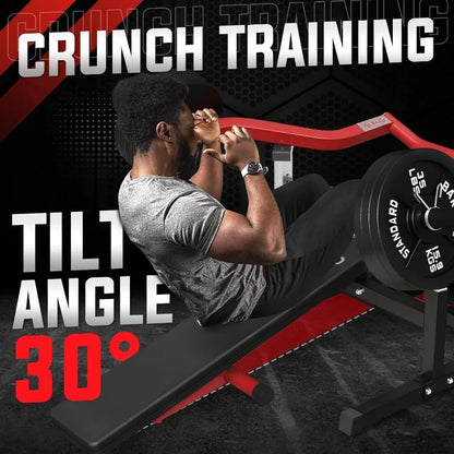 GMWD Chest Press Machine, 1050LBS Bench Press Machine with Independent Converging Arms, Adjustable Flat Incline Bench